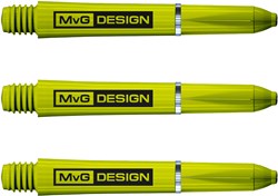 Winmau Dart Shafts Michael van Gerwen grün Nylon Ring Grip Set 3 Stück