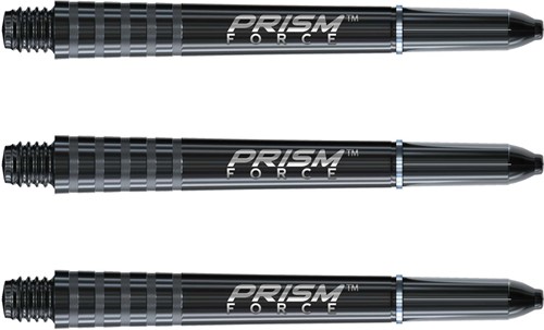 Winmau Darts-Shaft PrismForce Zwart Kort ring