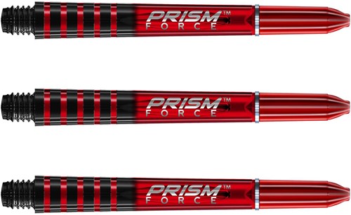 Winmau Darts-Shaft PrismForce Rood Kort ring