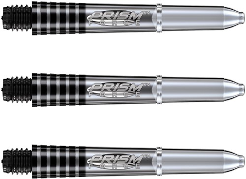 Winmau Darts-Shaft PrismForce Clear Kort ring