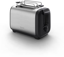 Tefal Toaster Edelstahl energiesparend 7 Bräunungsstufen modern