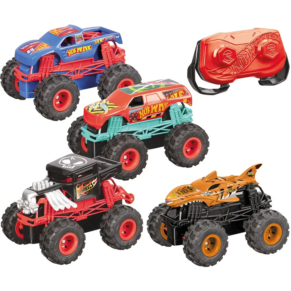 Bema RC Monster Truck Spielzeug - Hot Wheels Mini Truck mehrfarbig
