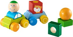 Haba Holz Entdeckerauto Anton - pädagogisches Spielzeug Bausteine