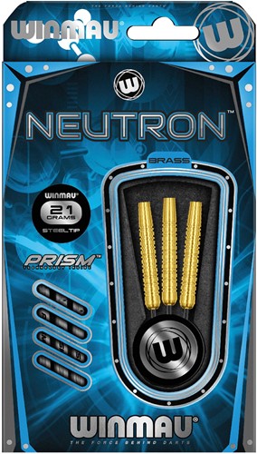 Winmau Winmau Neutron 21 gr. Brass op blister