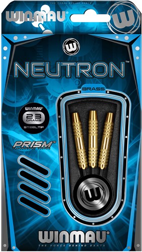 Winmau Winmau Neutron 23 gr. Brass op blister