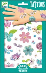 Djeco DJ09585 - Tattoos - Fair Flowers of the Field