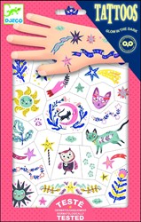 Djeco DJ09592 Tattoos, gemischt