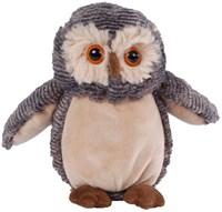 Eule Kuscheltier Plüsch 18cm weiches Spielzeug Take Me Home mehrfarbig