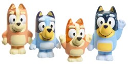 Tomy Bluey Badespielzeug Squirter 4er-Pack bunt für Kinder