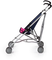 Bayer Chic 2000 Puppenbuggy blau Einhorn - robuster Kinderwagen Spielzeug-3