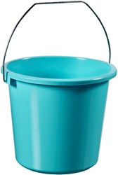 Curver Eimer Kunststoff 5L Molokai Blau mit Stahlhenkel