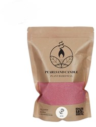 Kerzensand Duft Rose pflanzliches Wachs 400 Gramm kreative Kerzenherstellung