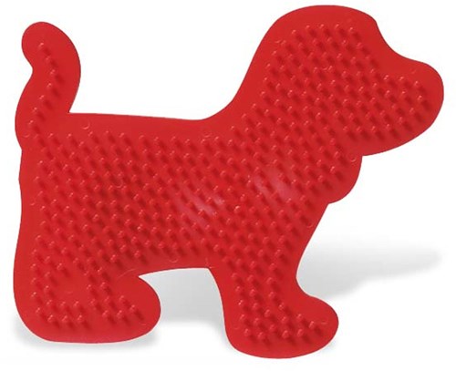 Ses Bügelperlenplatte Hund - Kreative Grundplatte für Kinder