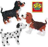 Ses Bügelperlenplatte Hund - Kreative Grundplatte für Kinder-3