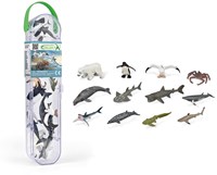 COLLECTA-Set mit 12 Meerestieren