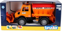 Bruder LKW MB Unimog Winterdienst Spielzeugauto 1:16 für Kinder-3