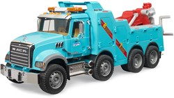 Bruder LKW MACK Granite Berge- und Abschleppwagen mit Licht und Sound Spielzeugauto