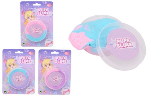 Puffiger Glitzerschleim auf Blister 24469