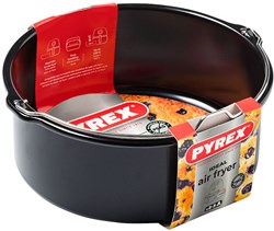 Pyrex Airfryer ovenschaal metaal rond 20x19x7.5cm 1.6L