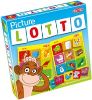 Tactic Picture Lotto - Kinderspiel - Lernspiel für Kinder und Familie