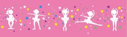 Trousselier Drehkäppchen Ballerina rosa Kinderzimmer Dekoration