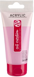 Acrylfarbe hellrosa 75ml kreative Malfarbe für Kinder und Erwachsene