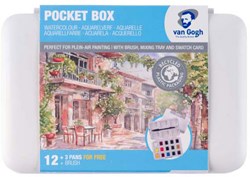Bruynzeel Aquarellfarben Set Van Gogh Pocketbox für Malen