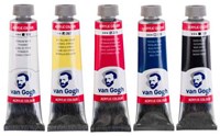 Bruynzeel Acrylfarben Set Van Gogh Primärfarben 5x40ml Malen-2