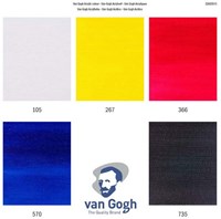 Bruynzeel Acrylfarben Set Van Gogh Primärfarben 5x40ml Malen-3