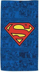 Lobbes Superman Strandtuch Badetuch 170x90cm Superheld Kinder