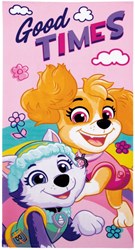 Lobbes Paw Patrol Mikrofaser Badetuch 70x140cm Strand Kinder