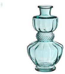 Bellagio vaas glas Ø8,5xH15cm lichtblauw