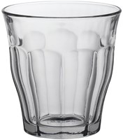 Duralex Wasserglas Picardie 16cl - 6er Set - gehärtetes Glas