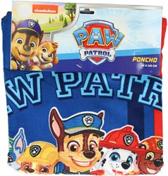 Poncho Paw Patrol Handtuch 55x110cm für Kinder Paw Patrol