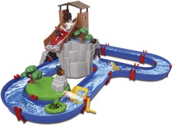 Aquaplay Wasserbahn AdventureLand Set 1547 mit Booten und Figuren