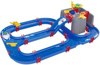 Aquaplay Wasserspielbahn mit Kran und Wasserpumpe - bunte Wasserbahn für Kinder-2