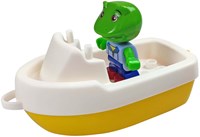 Aquaplay Wasserspielbahn mit Kran und Wasserpumpe - bunte Wasserbahn für Kinder-3