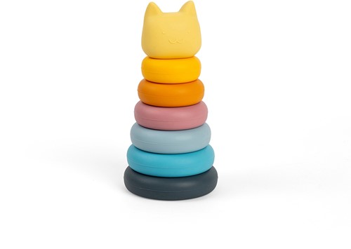 BigJigs Silicone Stacking Cat