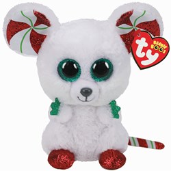 Ty Plüsch Beanie Boo's Weihnachtsmaus Kuscheltier 15cm Spielzeug