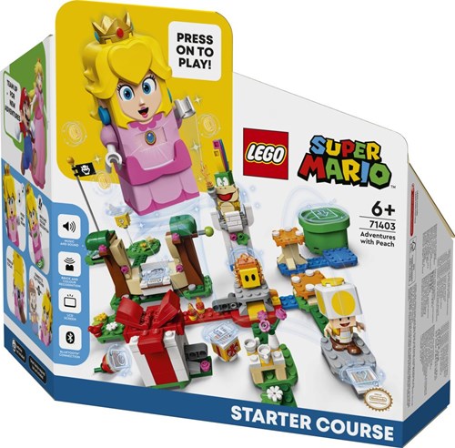 LEGO Super Mario - Peach Starterset interaktives Bauspielzeug 71403-2