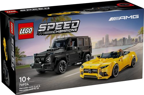 LEGO Speed Champions 76924 Mercedes-Amg G 63 en Mercedes-Amg Sl 63