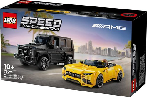 LEGO Speed Champions 76924 Mercedes-Amg G 63 en Mercedes-Amg Sl 63-2