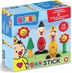 Stick-O magnetisches Spielzeug Bumba Bauset 14-teilig Kleinkinder Jungen Mädchen