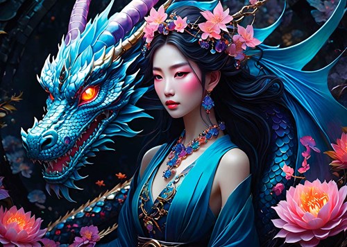 Bluebird Puzzle 2 Puzzles - Japan Spirit - Asia Collection - 500 Teile-2