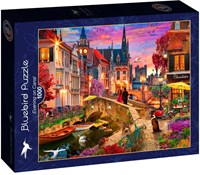Bluebird Puzzle Abend auf dem Kanal - 1000 Teile