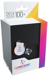 Gamegenic Deckbox Kartenhalter 100+ schwarz - Trading Card Aufbewahrungsbox
