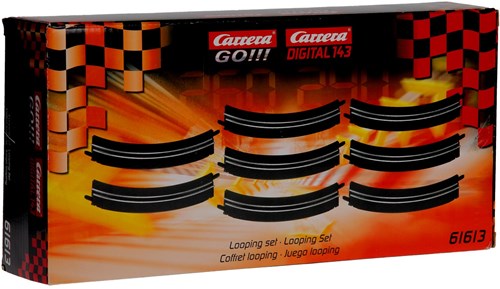 Carrera Looping-Set Rennbahn - 8-teiliges Rennbahnzubehör Kunststoff