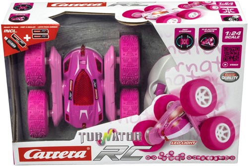 Carrera RC Mini Turnator 2.0 - Pink - Stuntauto mit LED-Beleuchtung-3