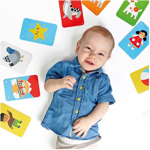 Banana Panda hochkontrast Babykarten Lernspielzeug 6-9 Monate-3