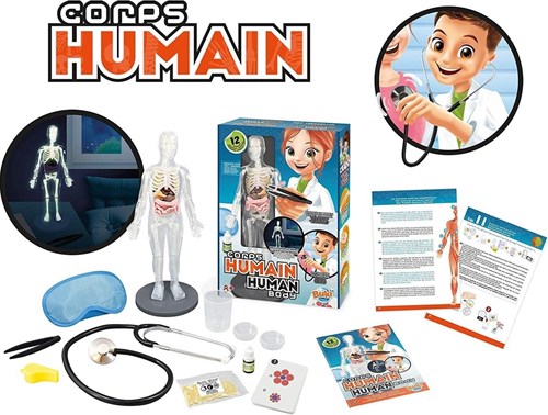 Buki menschlicher Körper Lernspielzeug Anatomie Experimente Set-2